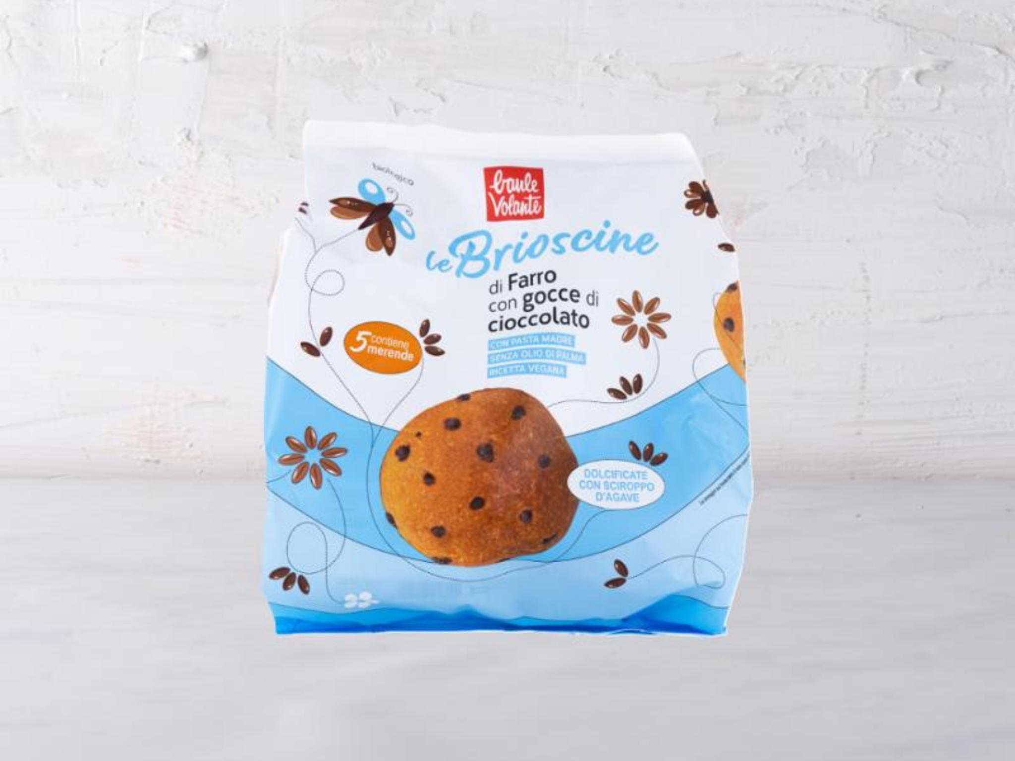 Brioscine di farro con gocce di cioccolato BIO