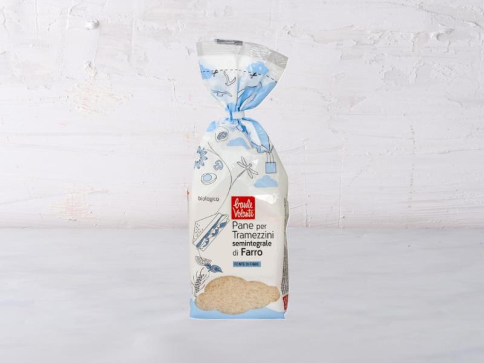 Pane per tramezini semintegrale di farro BIO