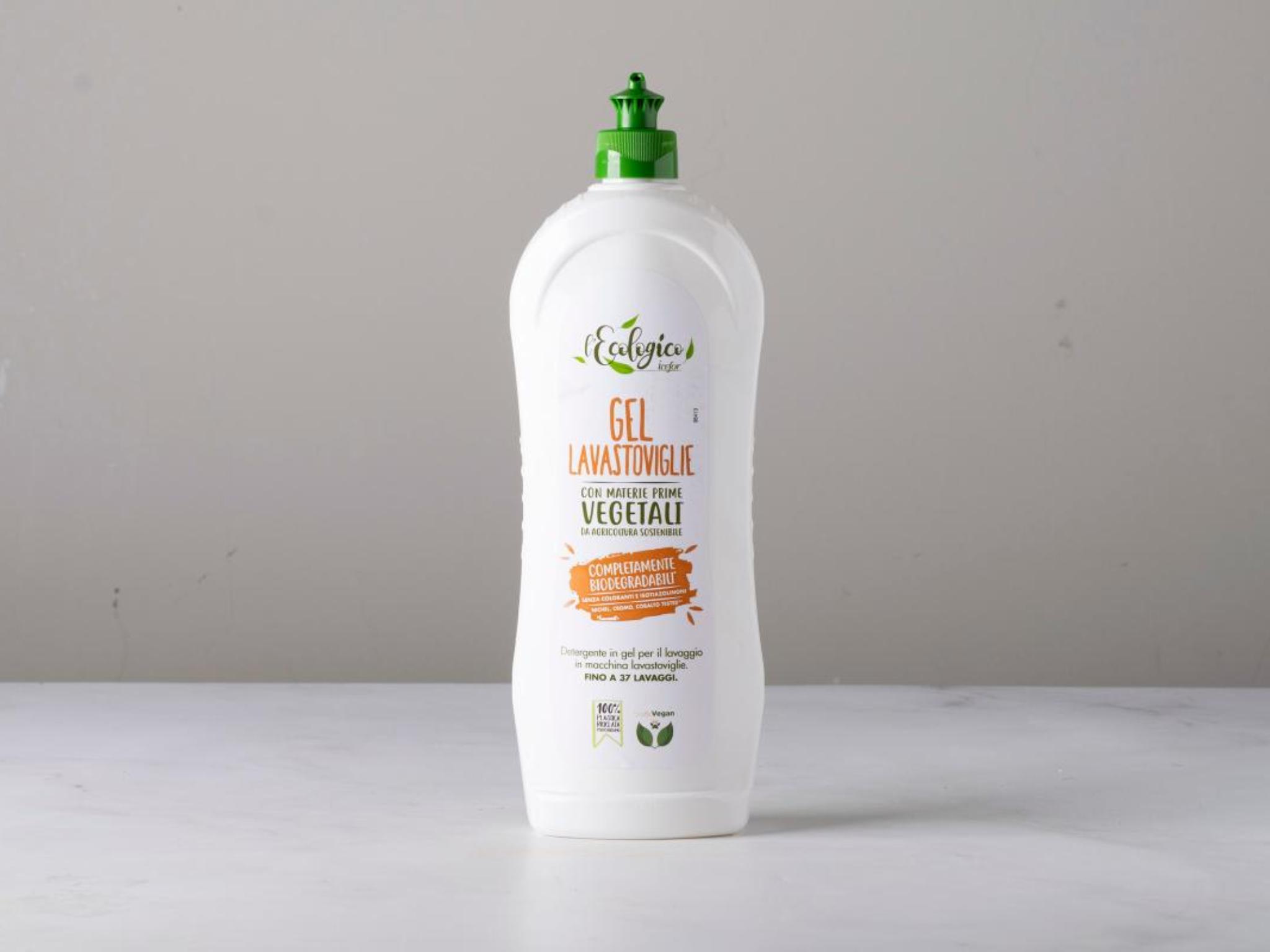 Gel lavastoviglie vegetale