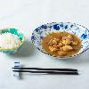 Pollo al curry e riso giapponese