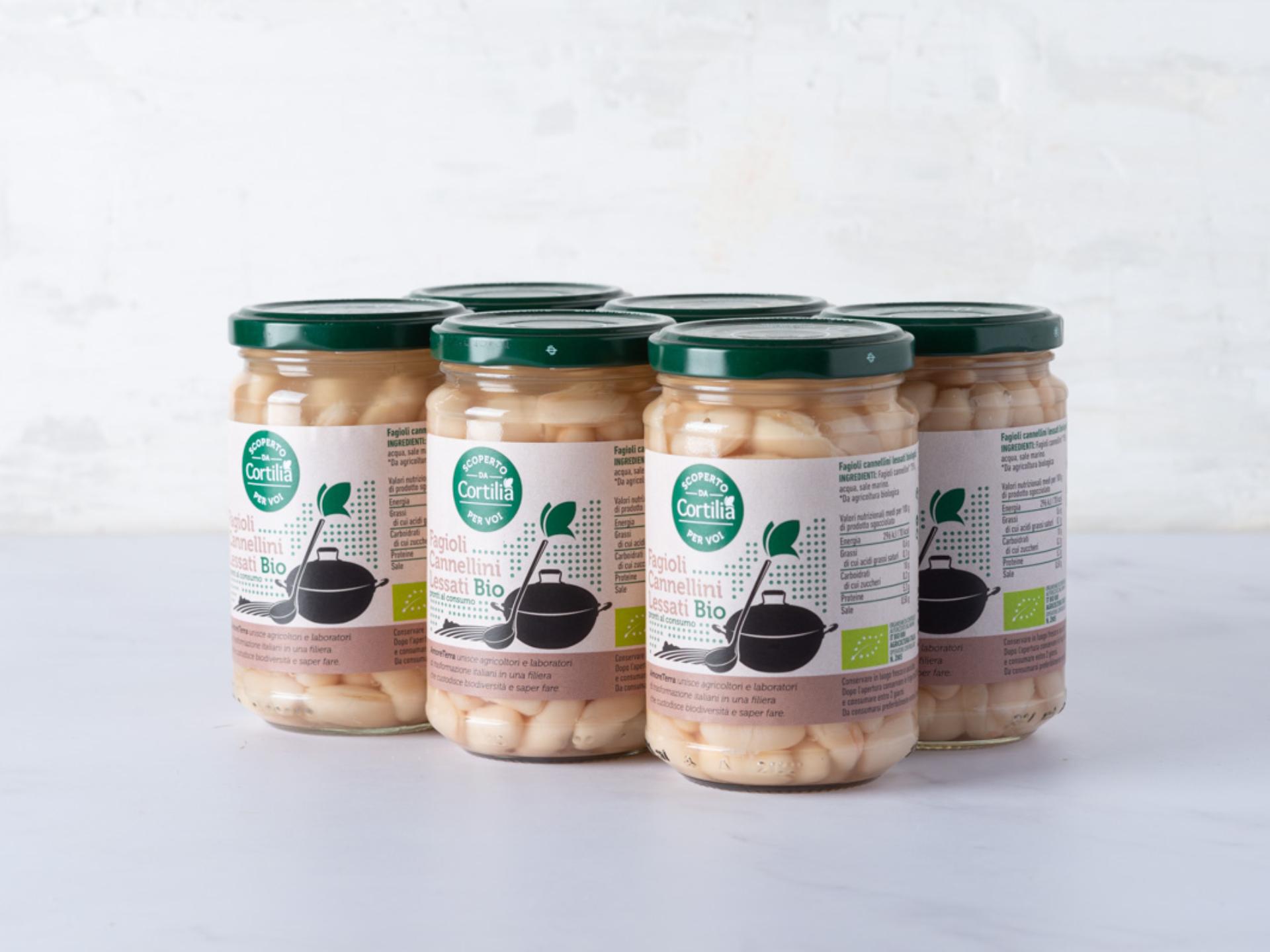 6 Fagioli cannellini cotti BIO