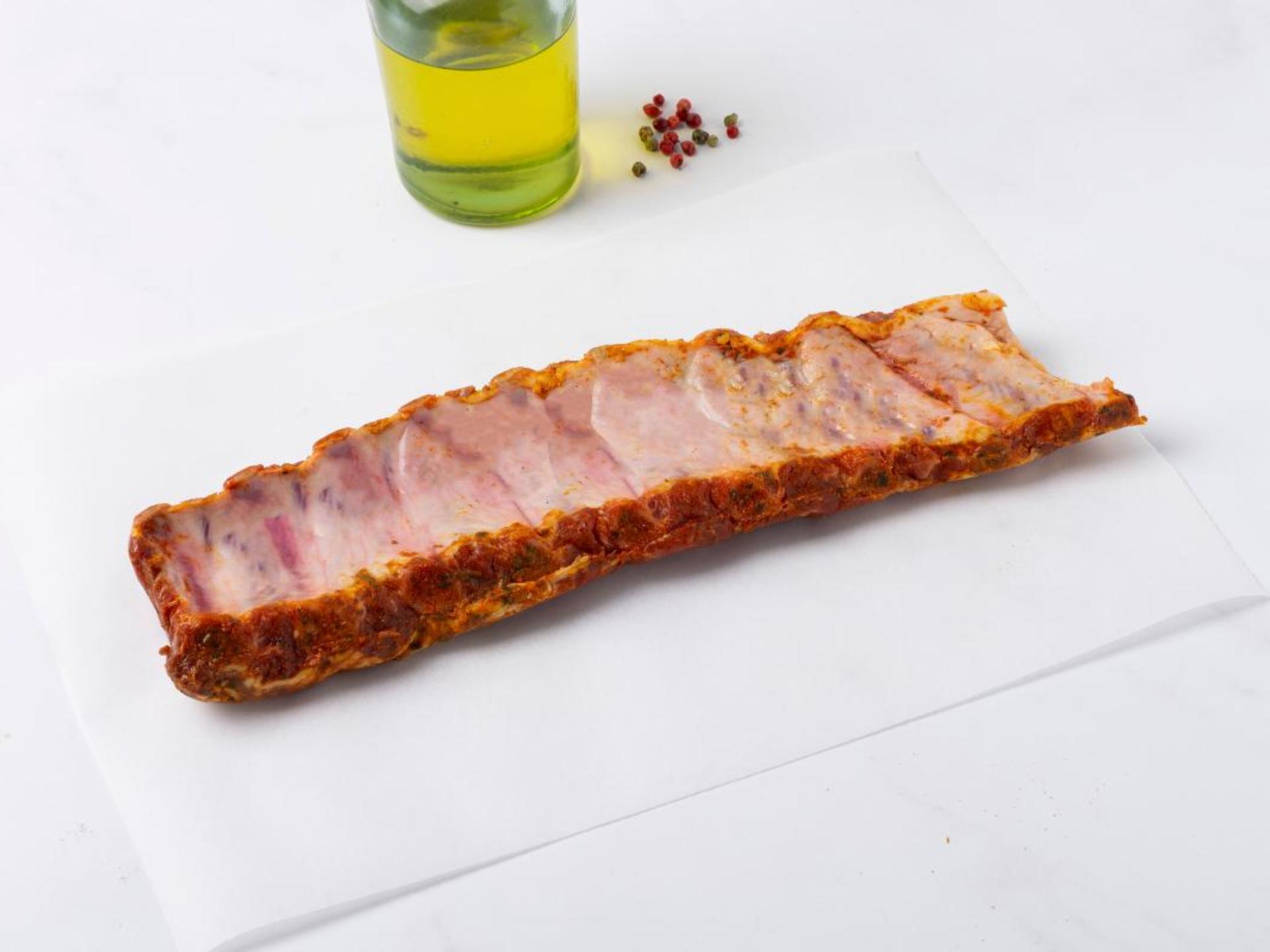 Costine di suino in salsa BBQ
