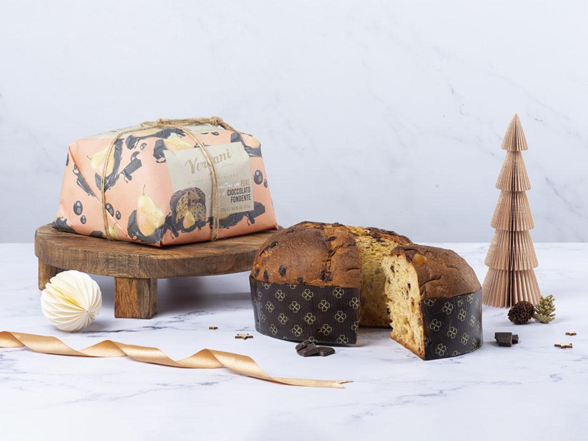 Panettone pere e cioccolato
