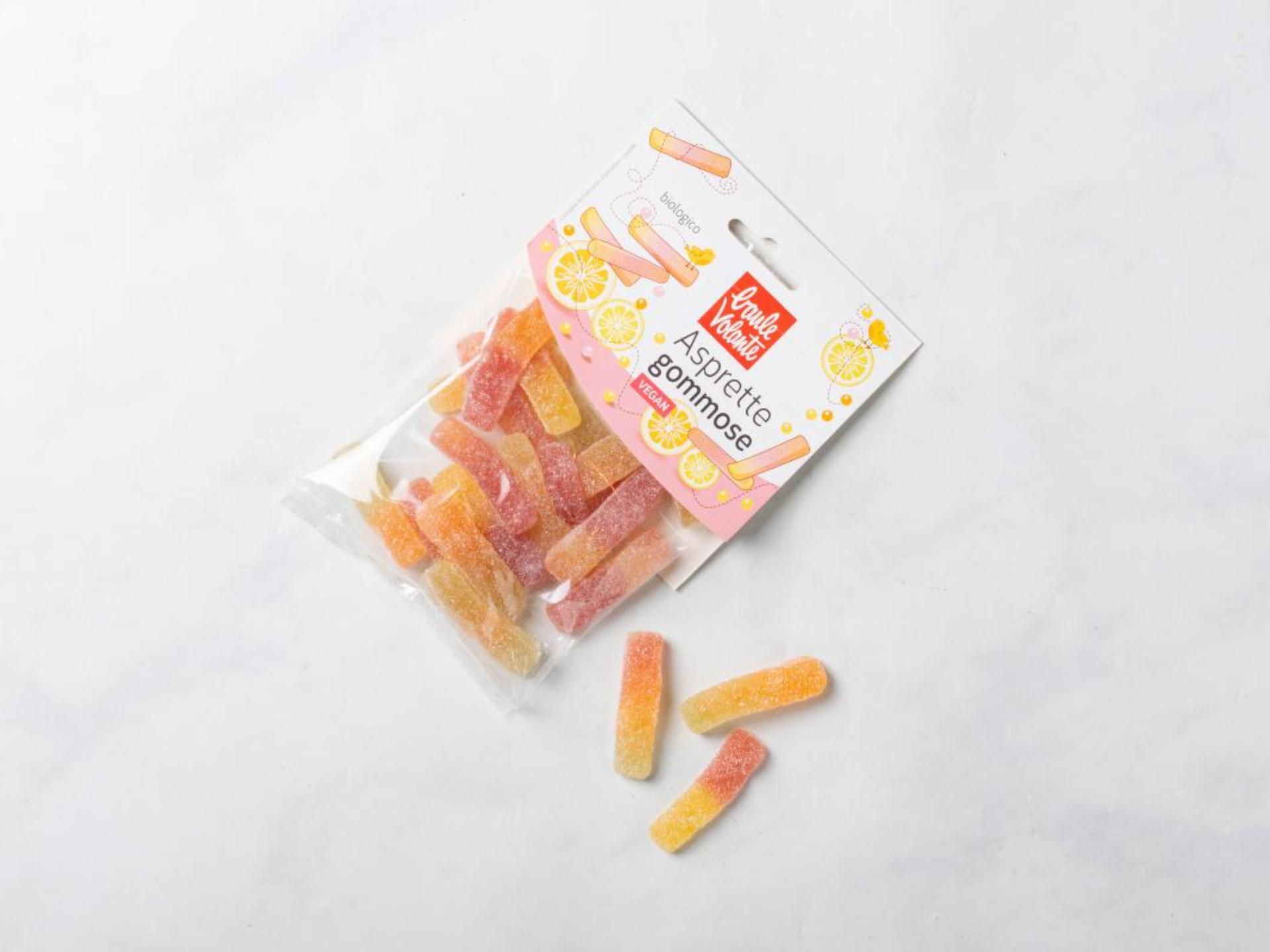 Caramelle aspre al gusto frutta BIO