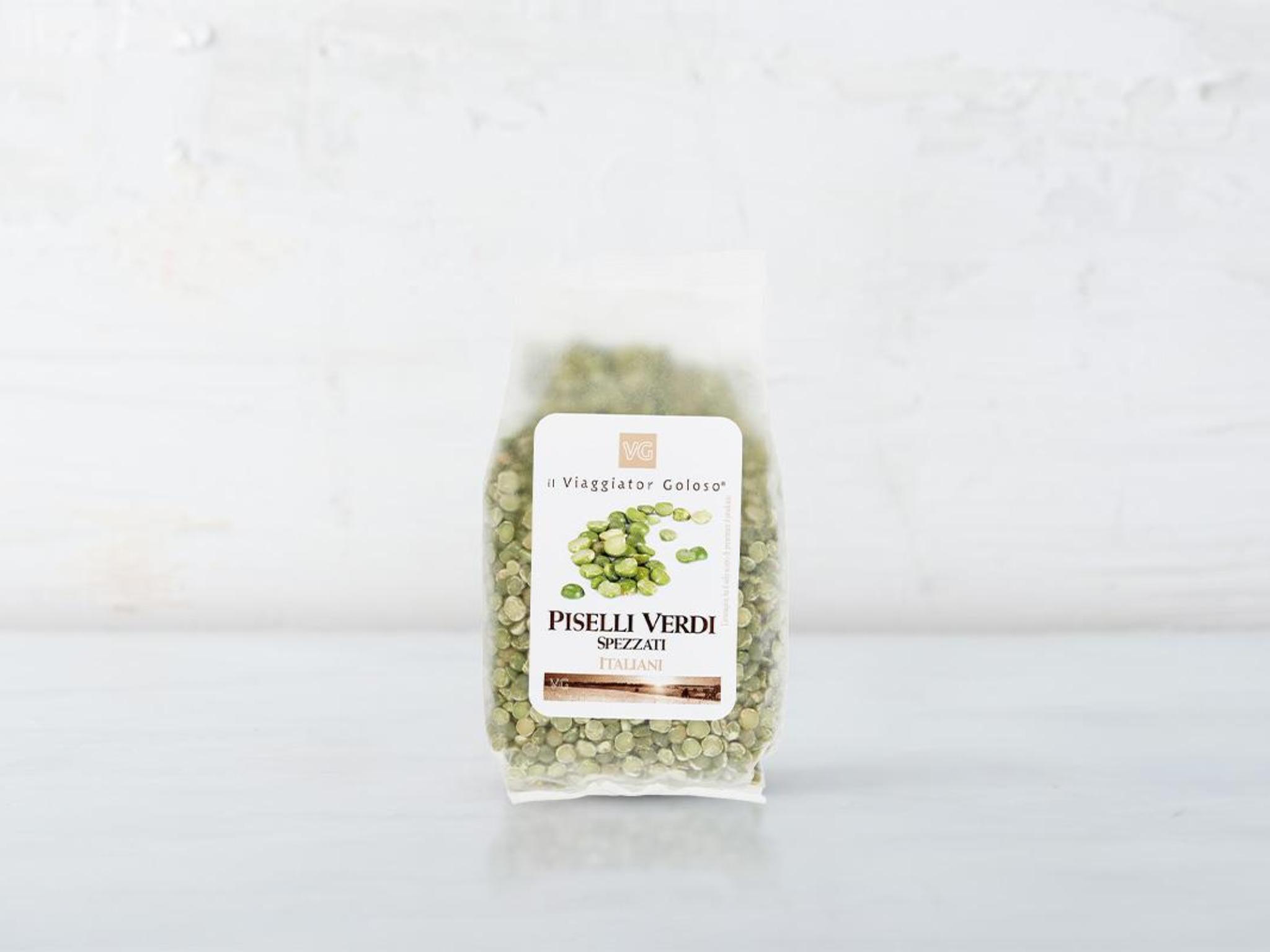 Piselli verdi spezzati