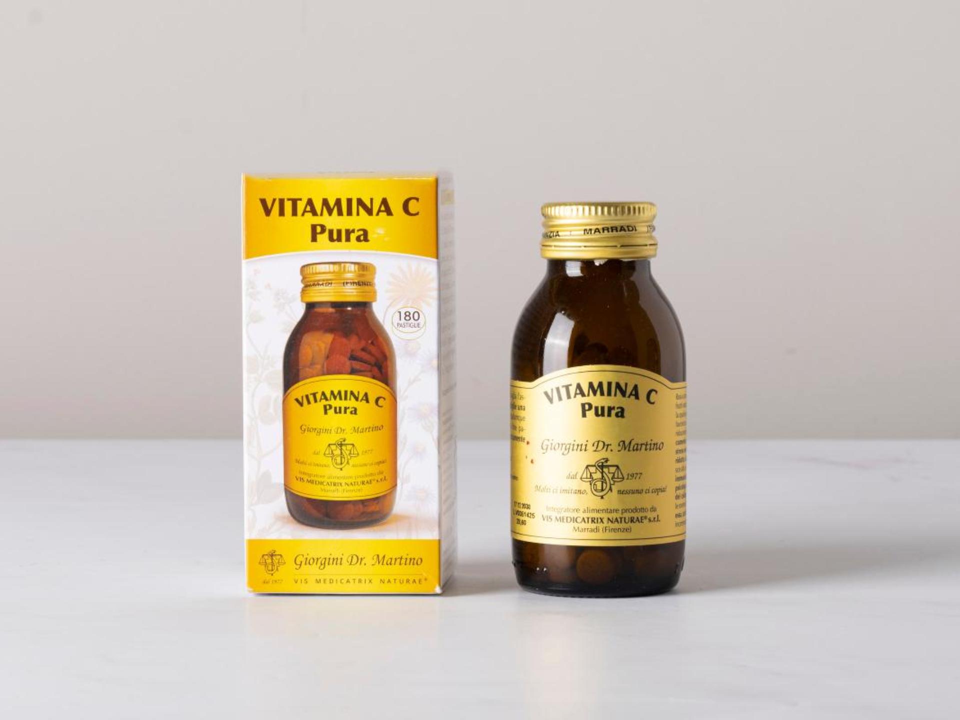 Vitamina C pura in pastiglie