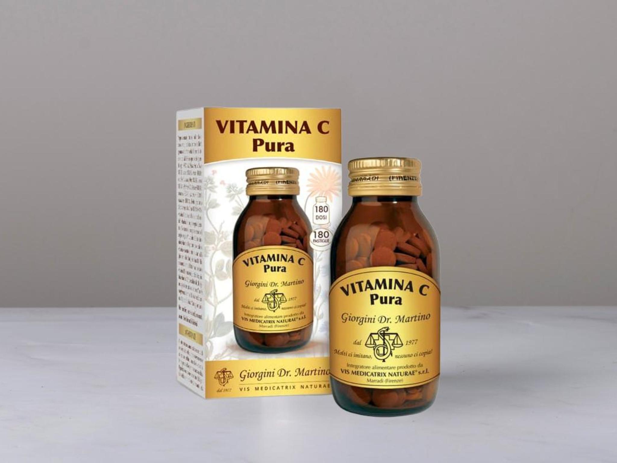 Vitamina C pura in pastiglie