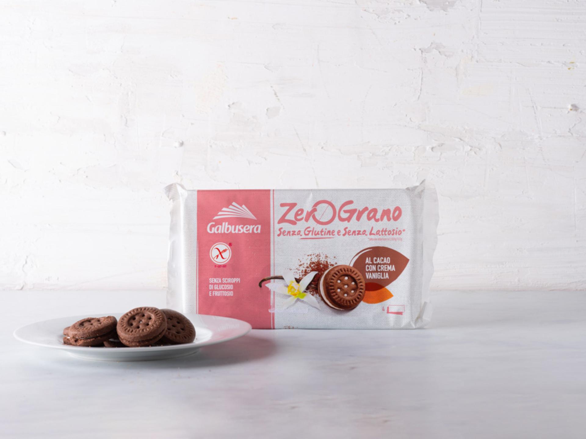 ZeroGrano farciti crema alla vaniglia senza glutine