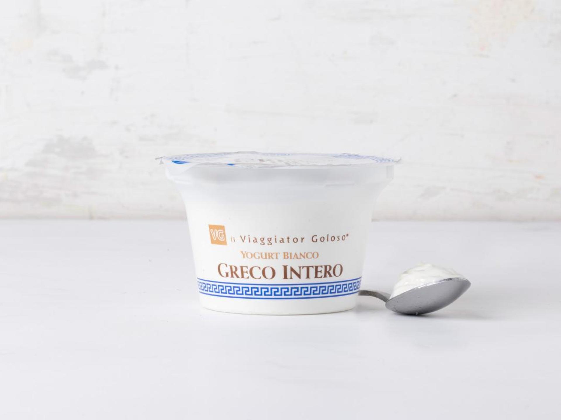 Yogurt greco bianco intero