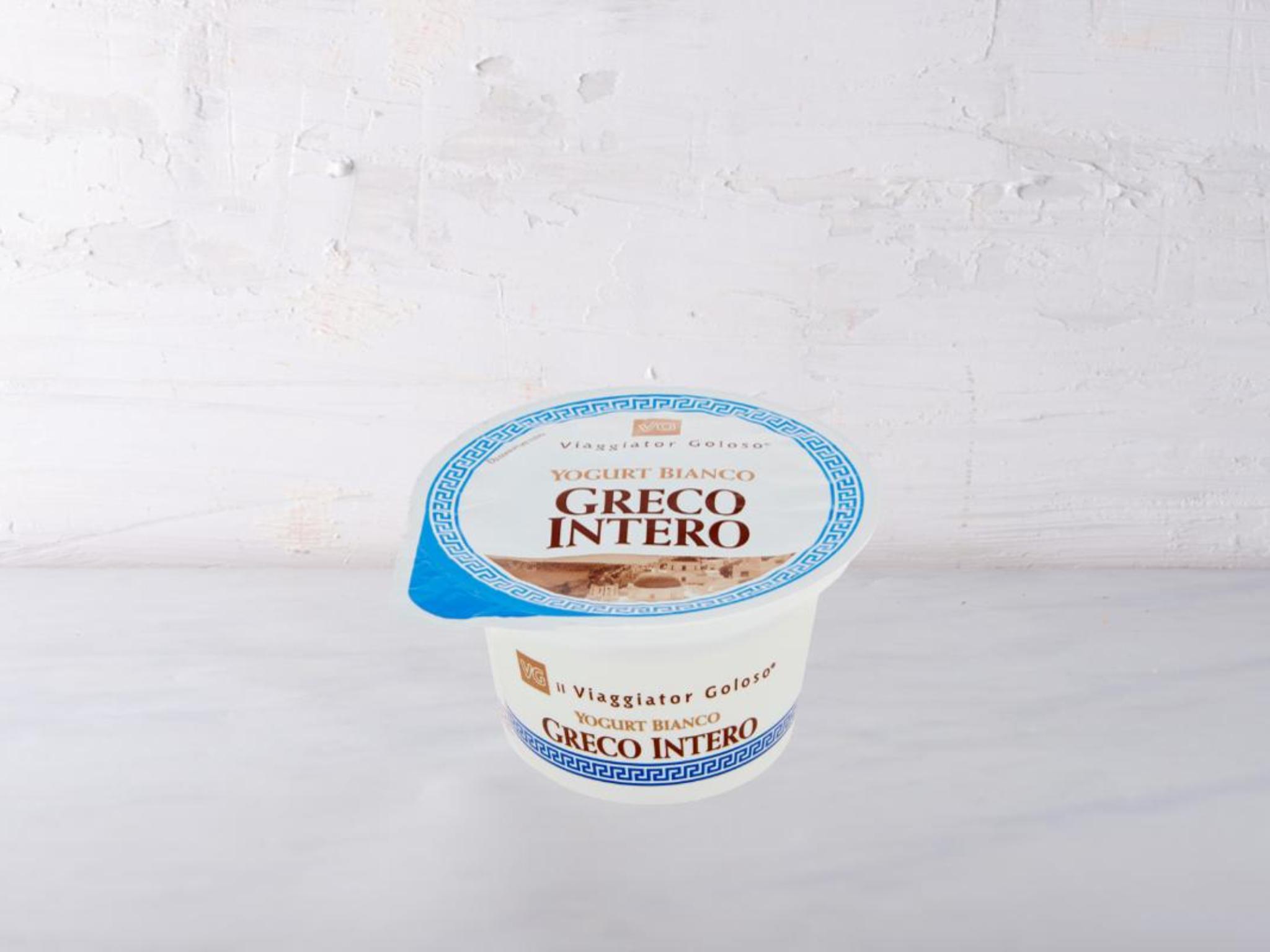 Yogurt greco bianco intero