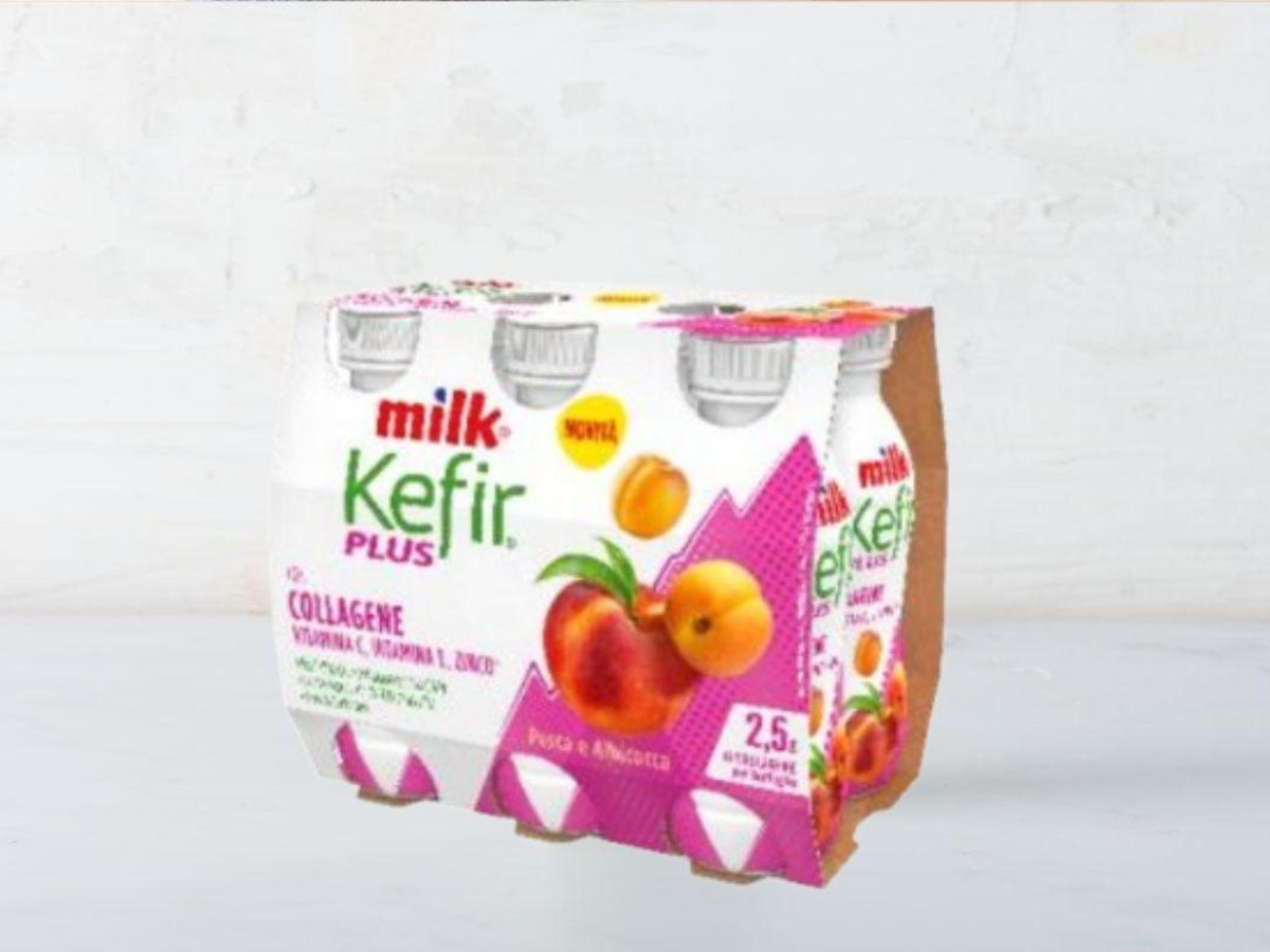 Kefir Plus da bere Collagene alla pesca e albicocca