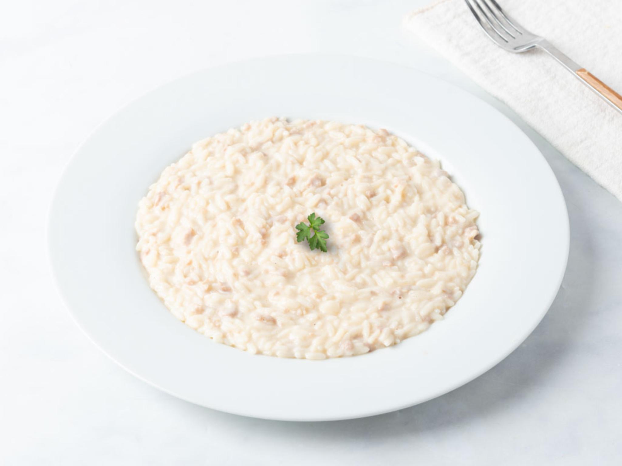Risotto con salsiccia