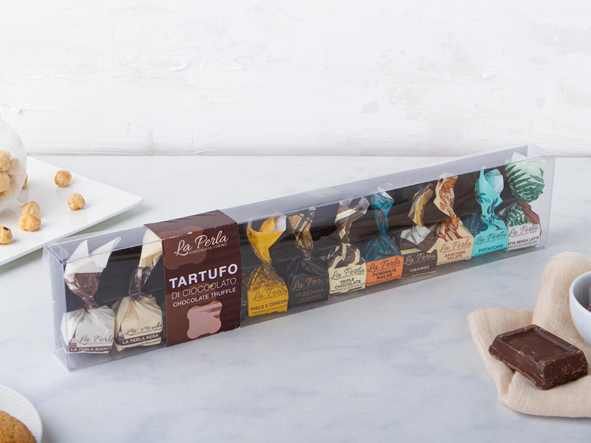 Tartufi di cioccolato assortiti