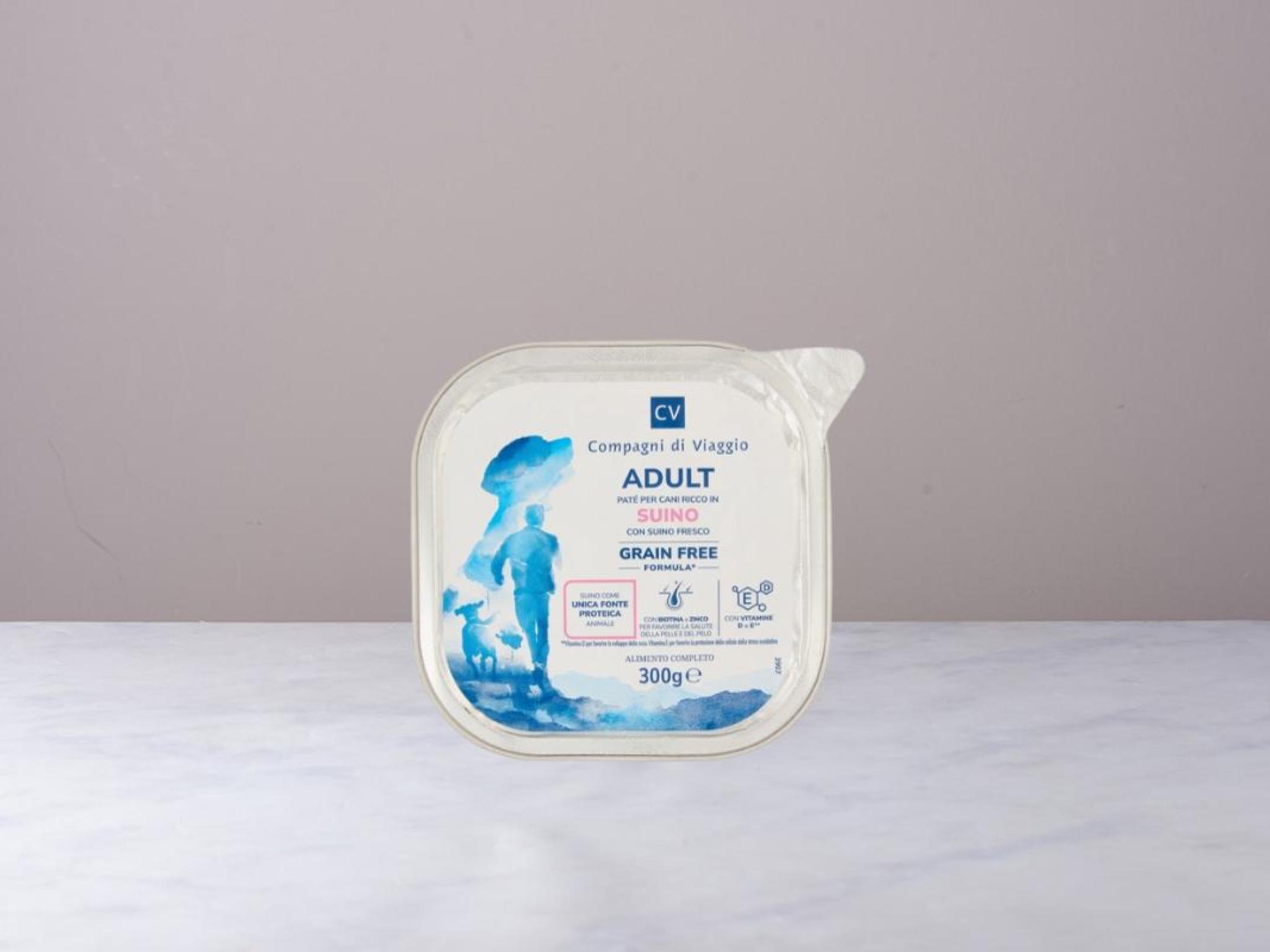 Adult Patè per cani con suino