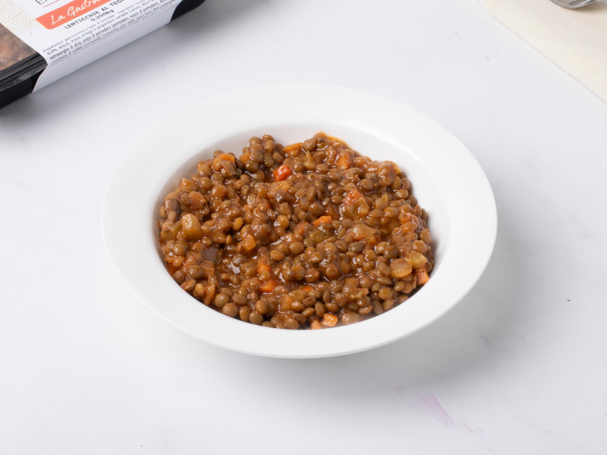 Lenticchie al tegame