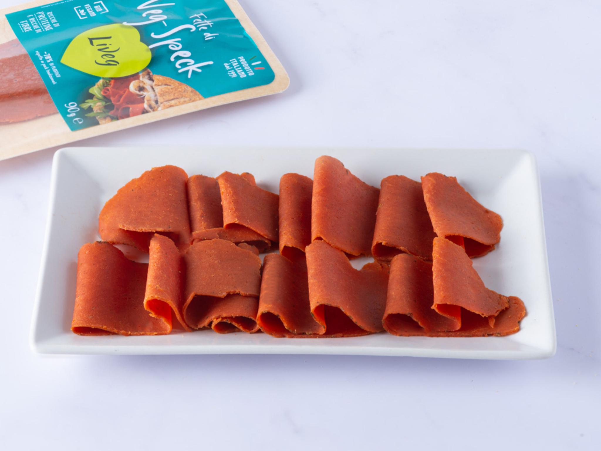 Affettato vegetale al gusto di speck BIO