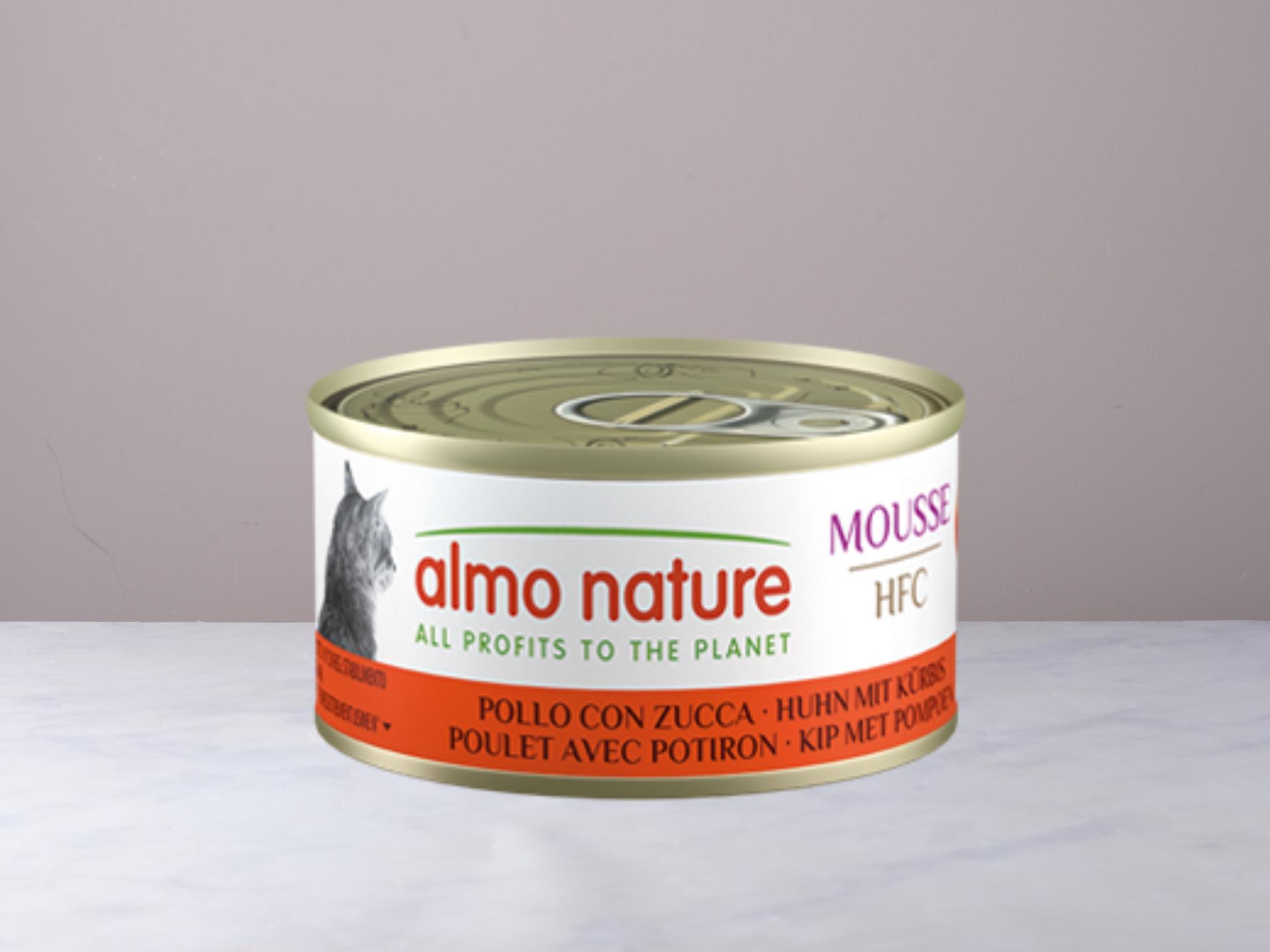 Lattina mousse pollo con zucca gatti sterilizzati