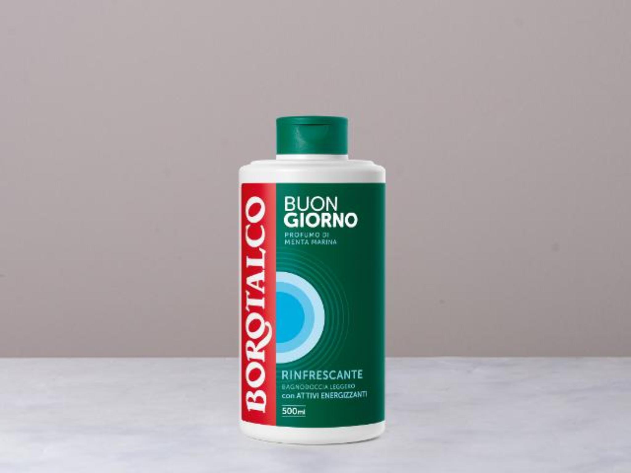 Bagnodoccia rinfrescante alla menta marina