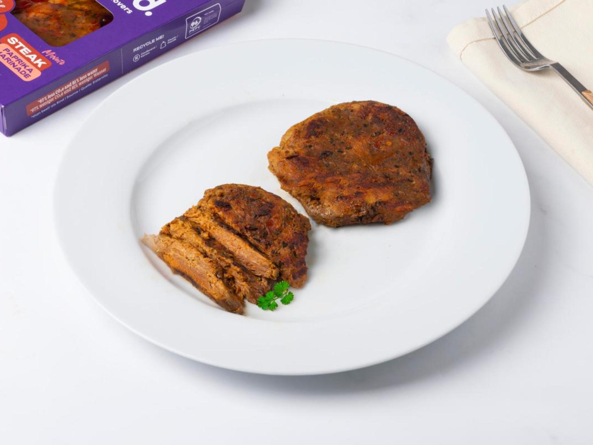 Bistecca a base vegetale alla paprika