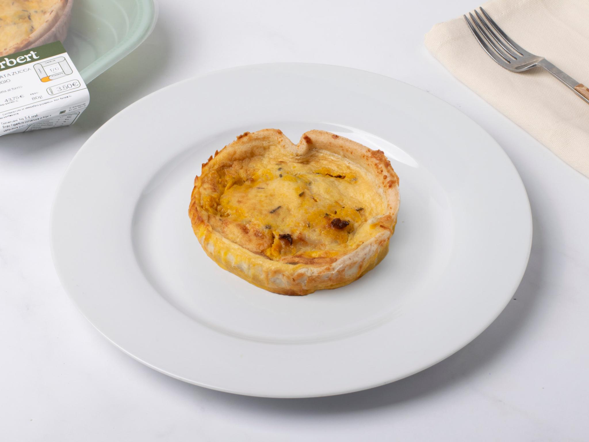 Torta salata zucca e formaggio