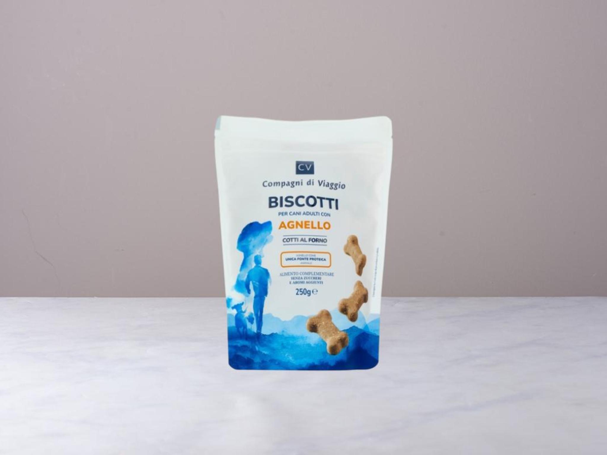 Biscotti per cani adulti con agnello