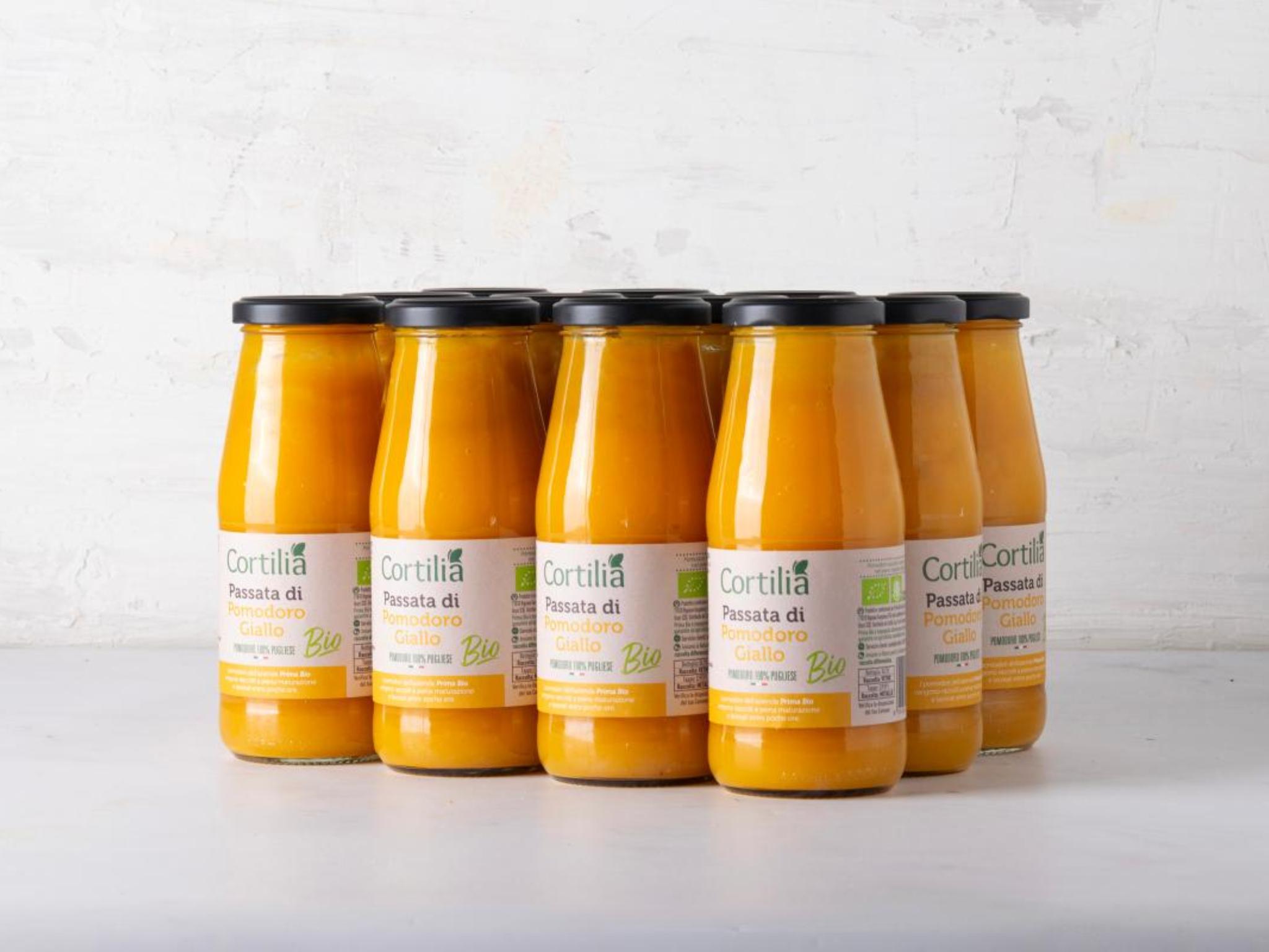 12 Passata di Pomodoro Giallo BIO 420 gr PL