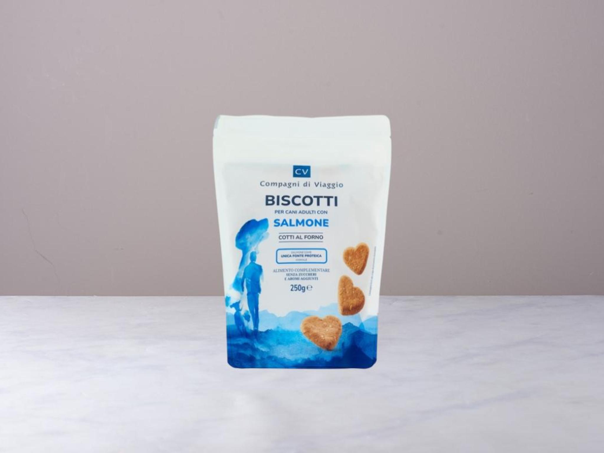 Biscotti per cani adulti con salmone