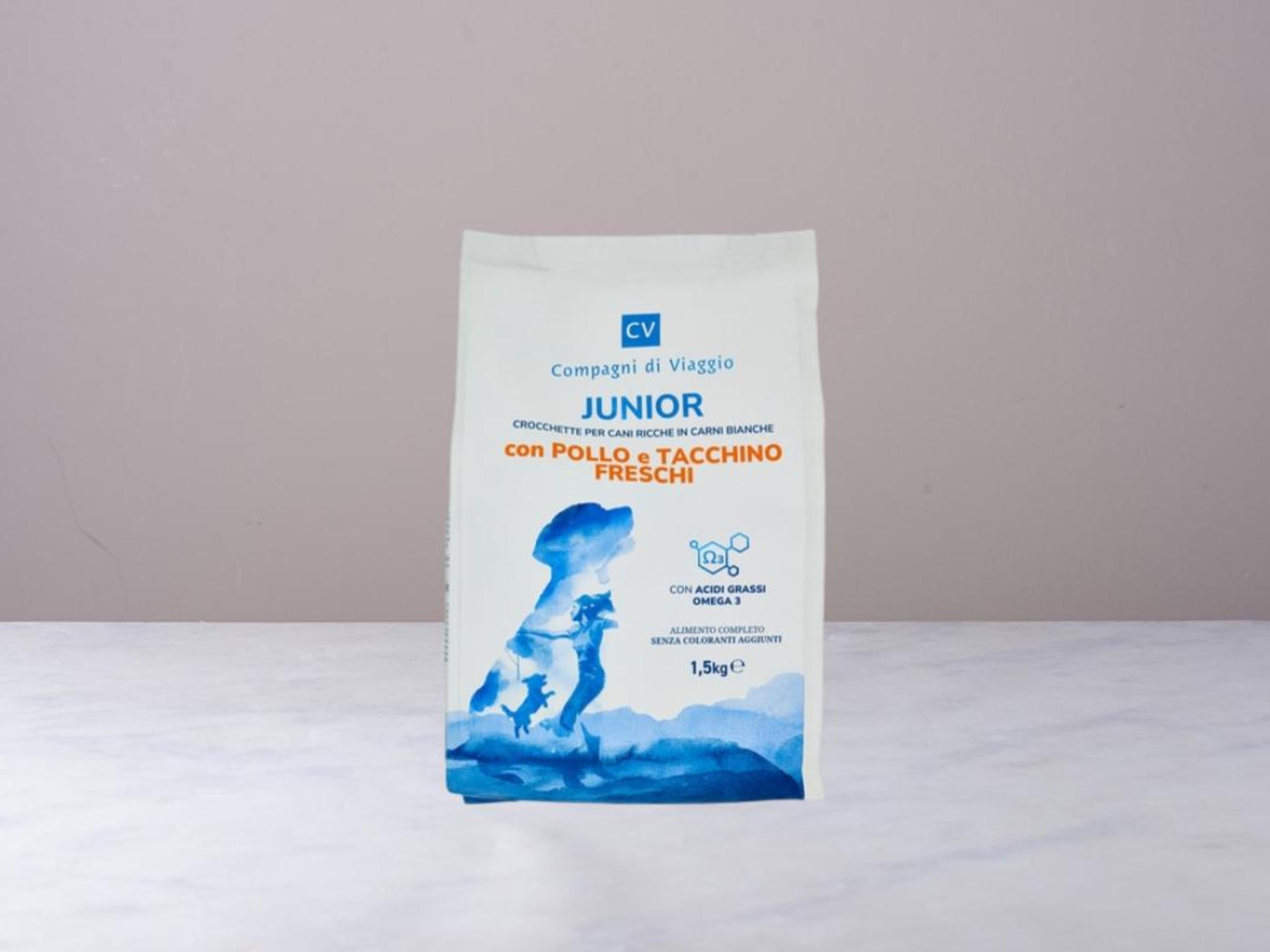 Junior Crocchette per cani con pollo e tacchino