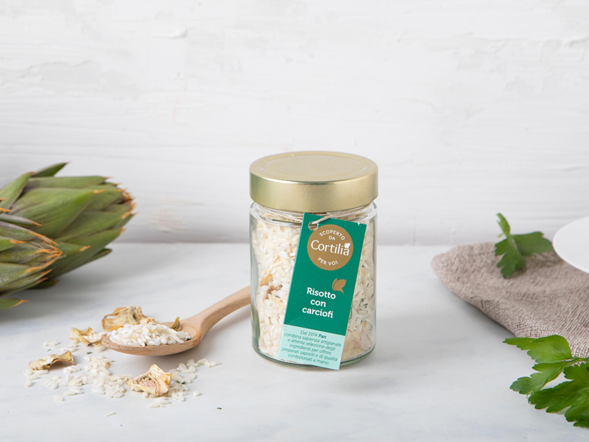 Risotto con carciofi