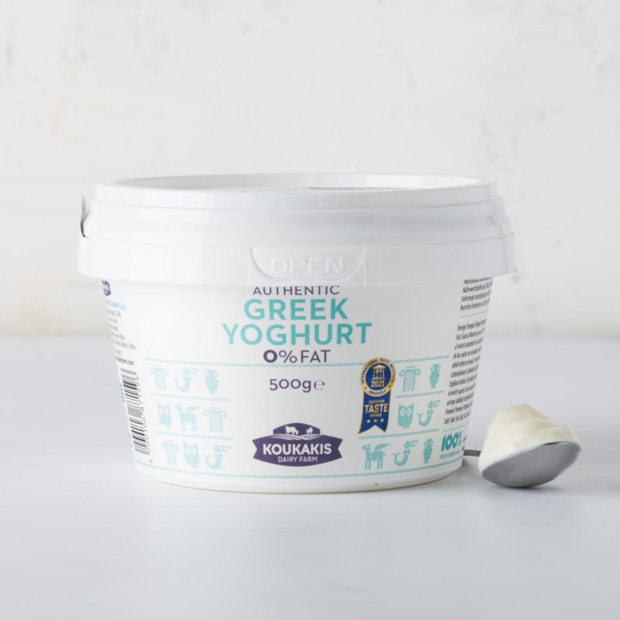 Yogurt greco bianco 0% grassi