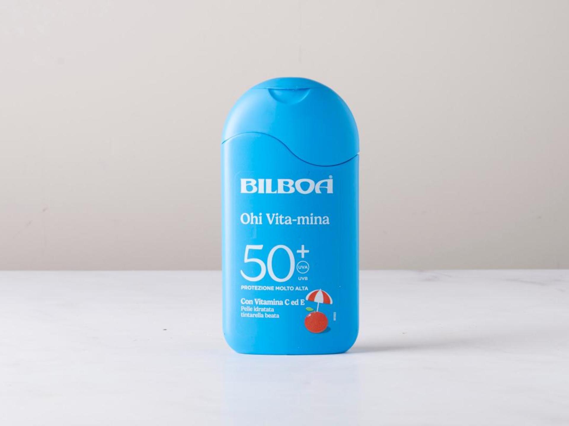Crema solare SPF 50+ con multivitamina