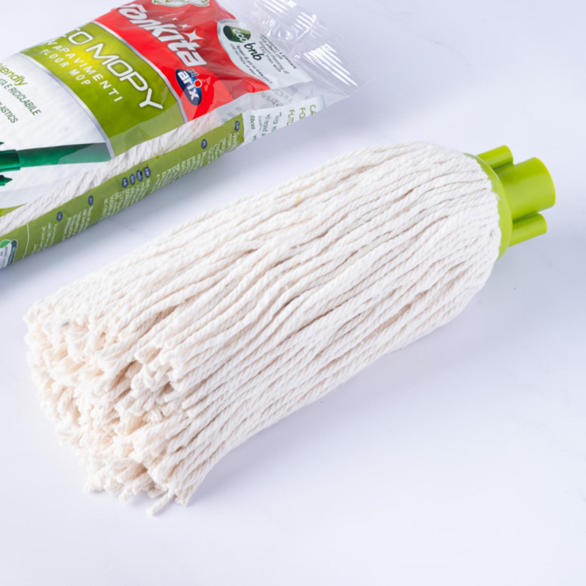 MOP PAVIMENTI 100% COTONE SUPERCANDIDO 270GR LINEA GREEN 6005 - Casalinghi ErreBi