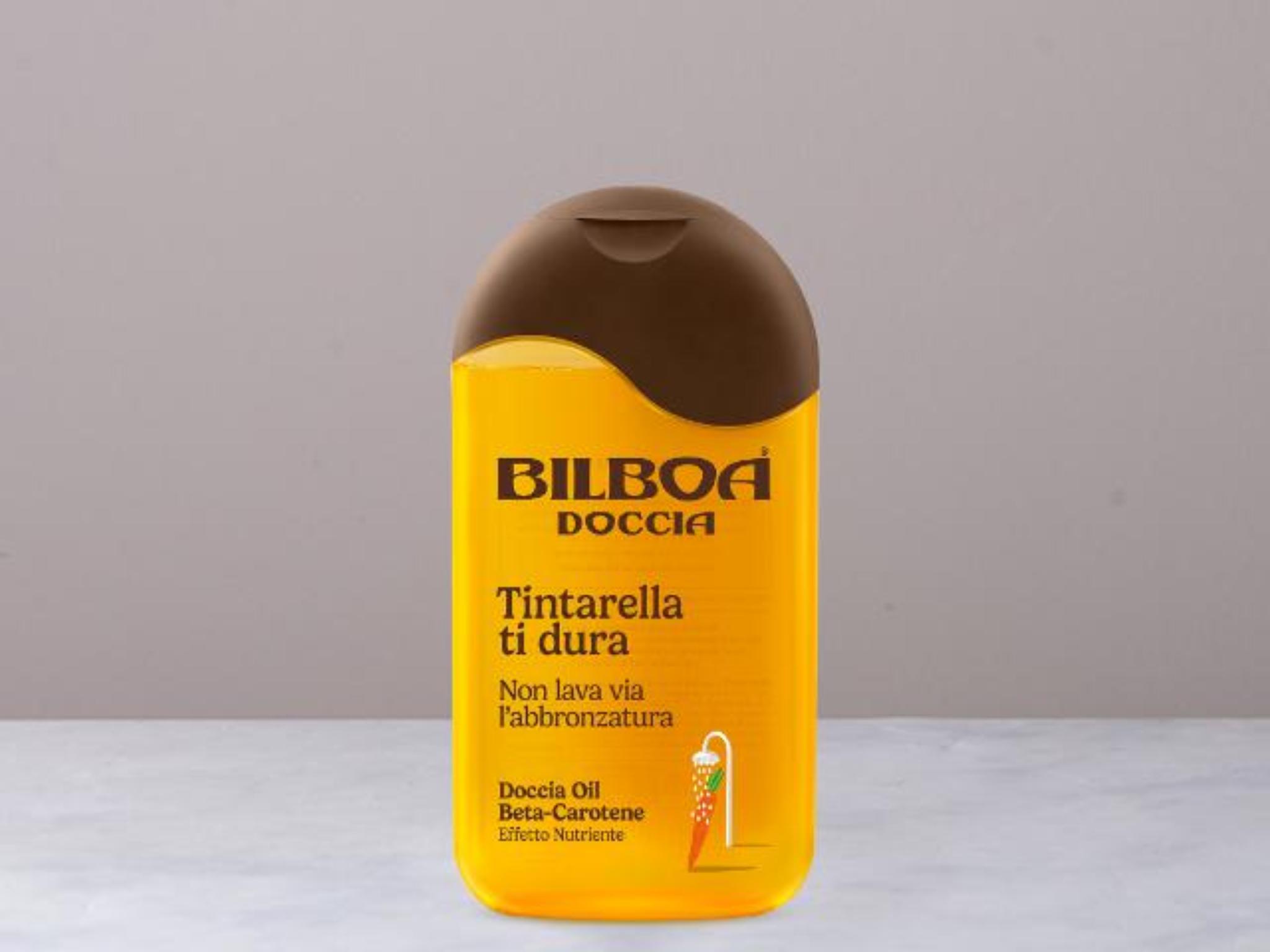 Gel doccia doposole con beta-carotene