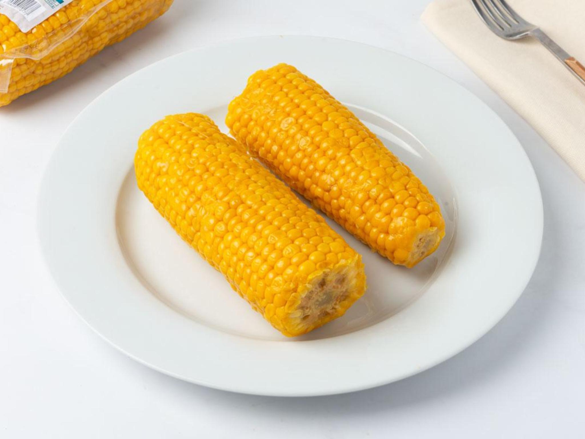 Pannocchie di mais cotte al vapore