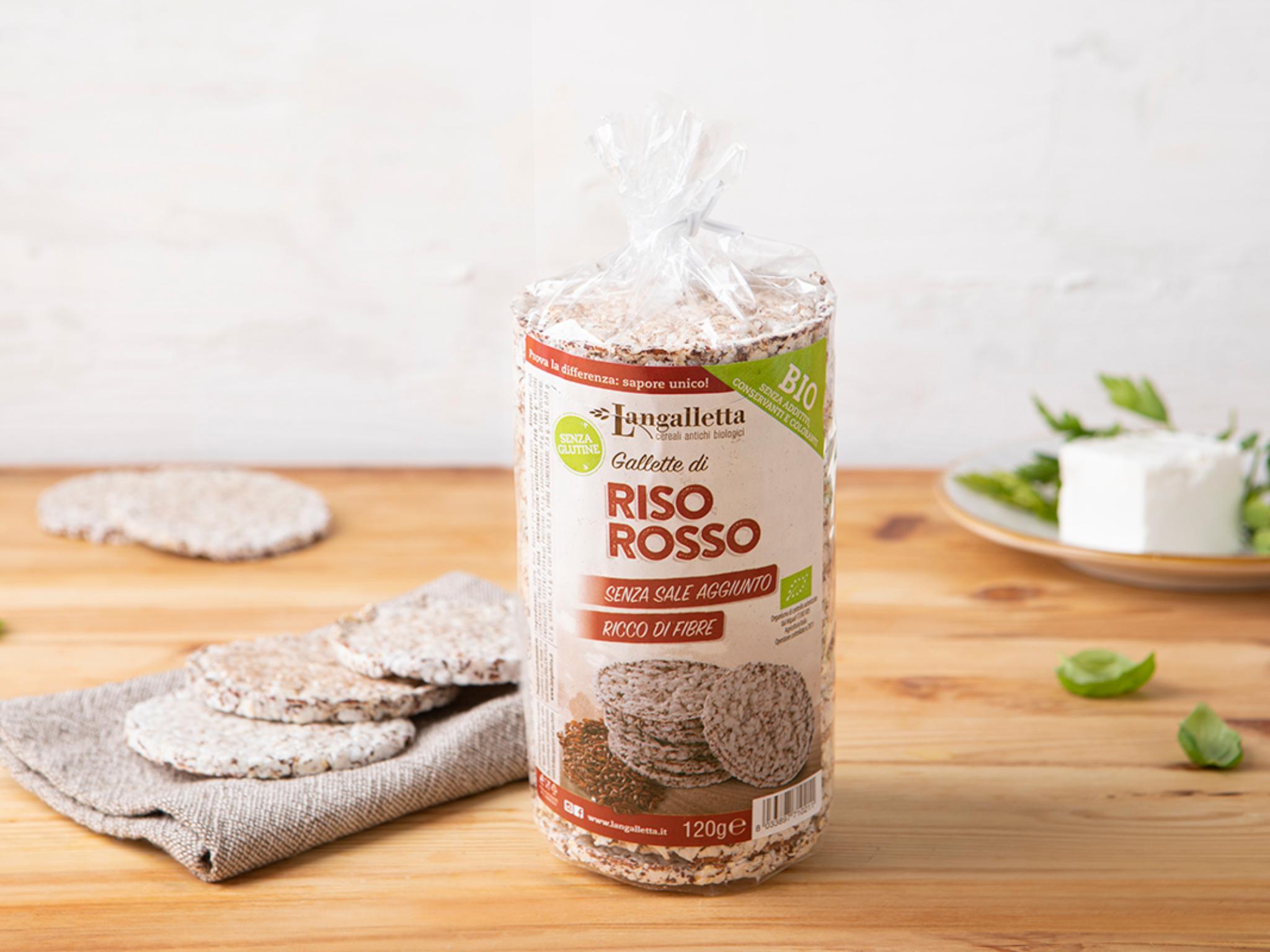 Gallette di riso rosso BIO