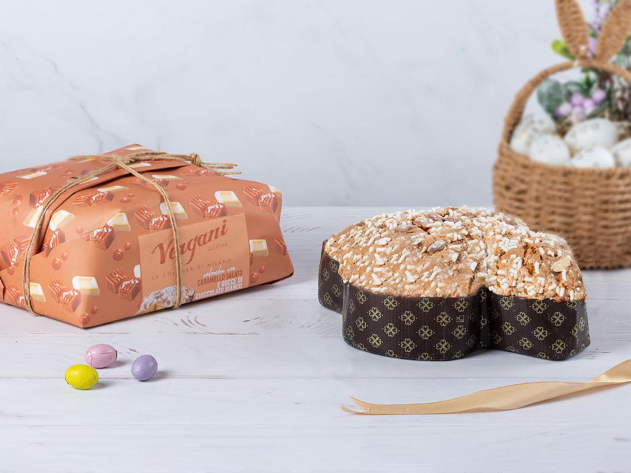 Colomba al caramello salato e cioccolato bianco