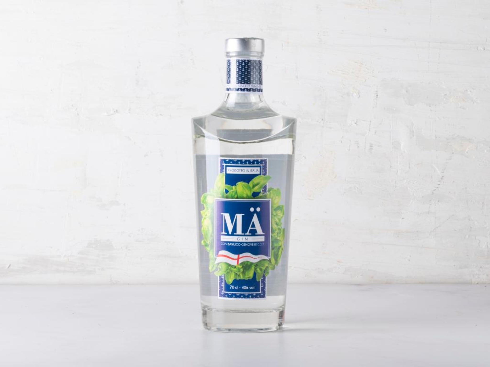 Gin con basilico genovese DOP