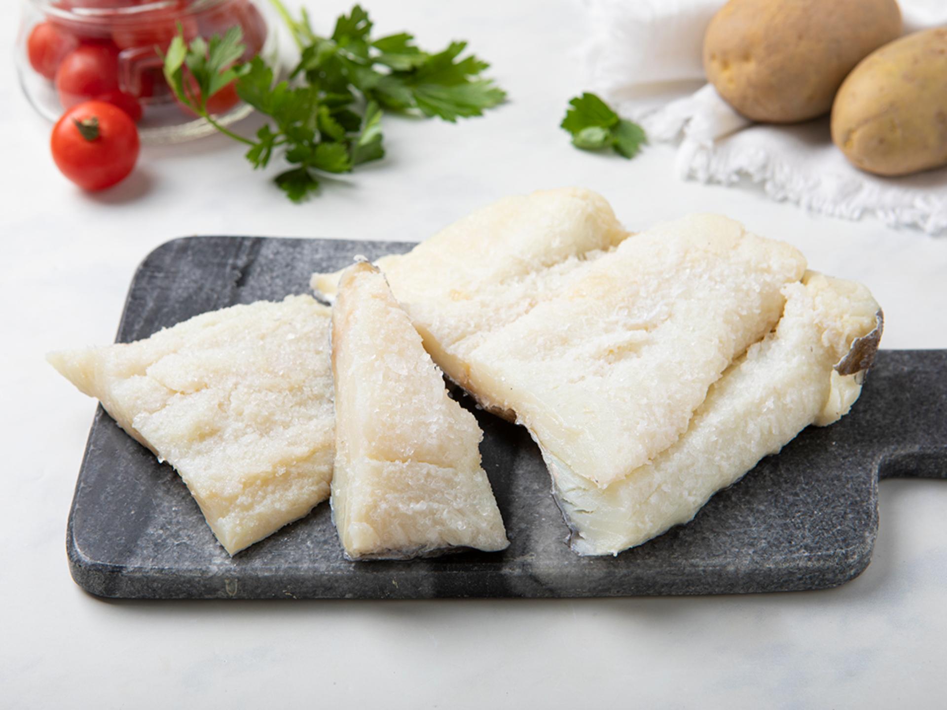 Filetto di baccalà salato