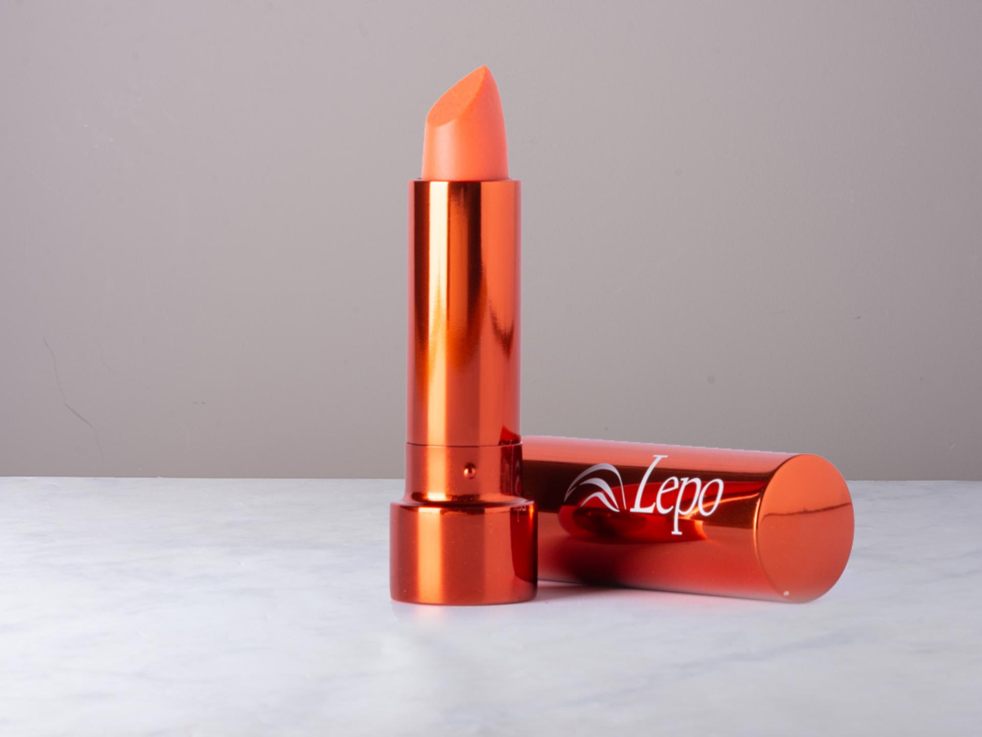 Rossetto cambiacolore arancio