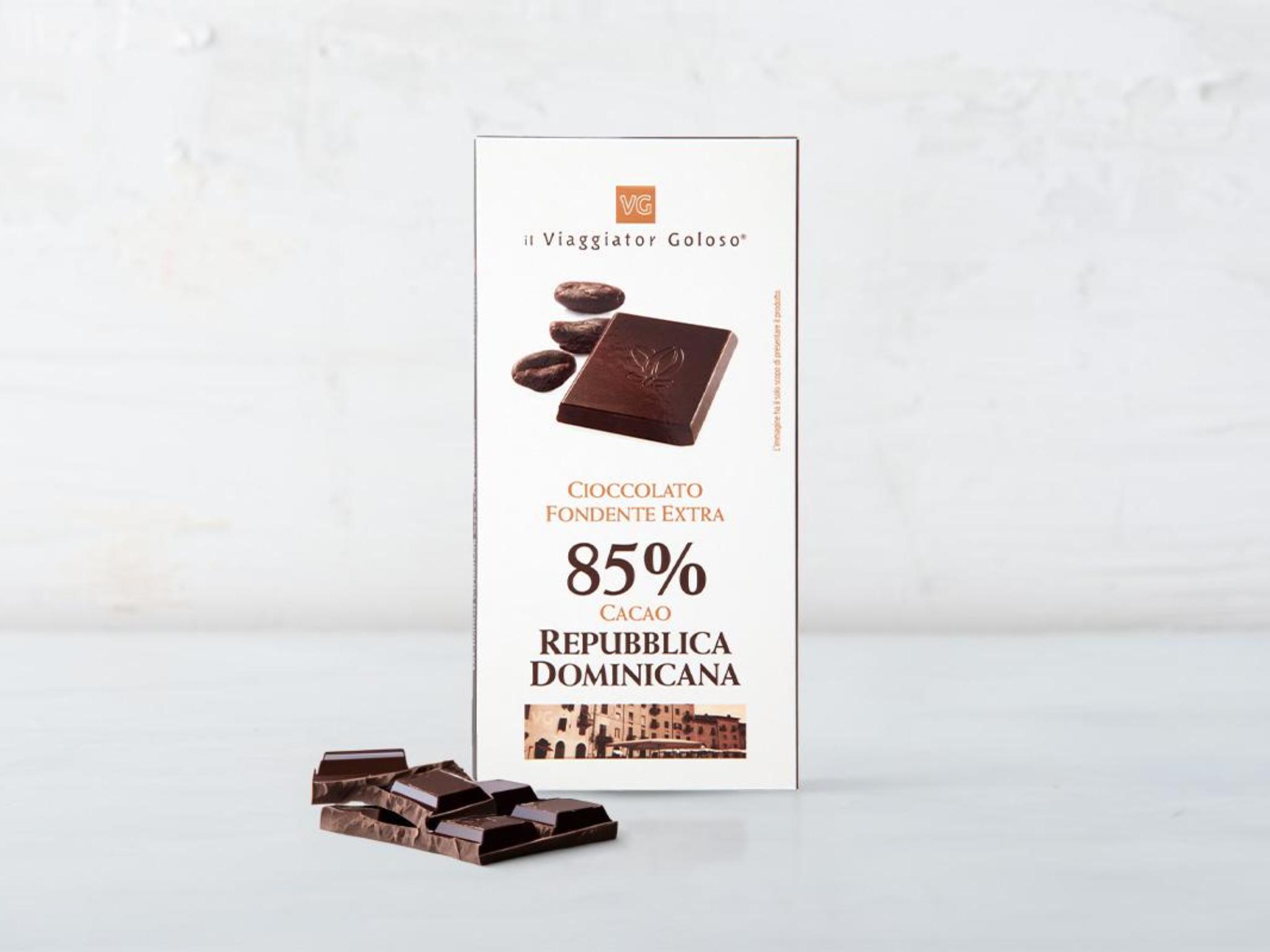 Cioccolato fondente extra Repubblica Dominicana 85%