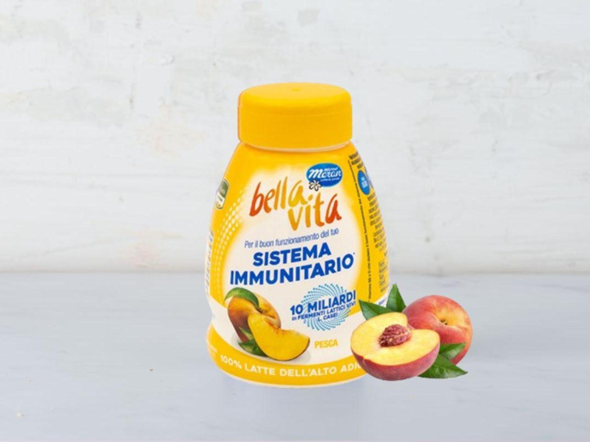 Yogurt Bella Vita Drink alla pesca da bere
