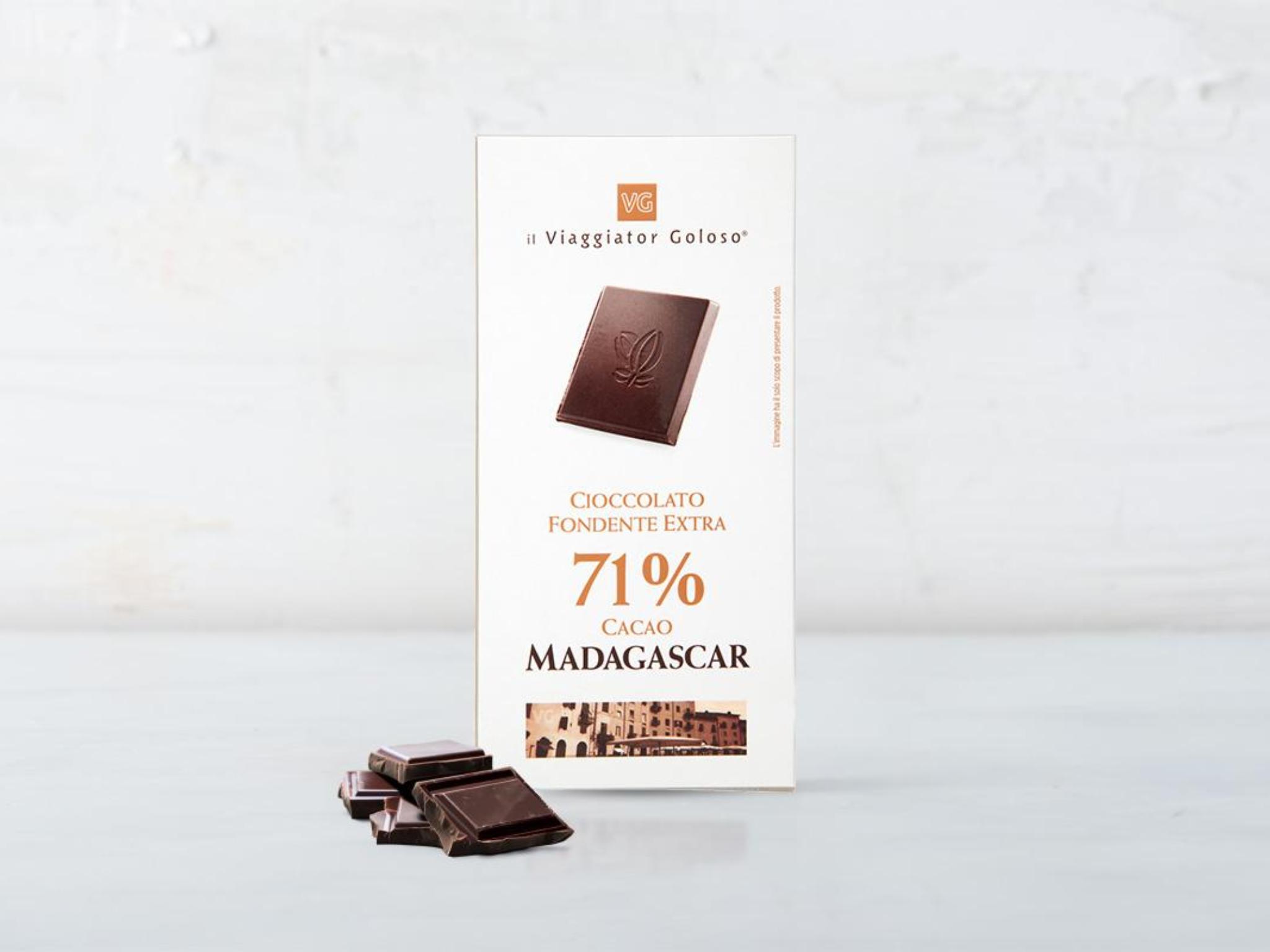 Cioccolato fondente extra Madagascar 71%