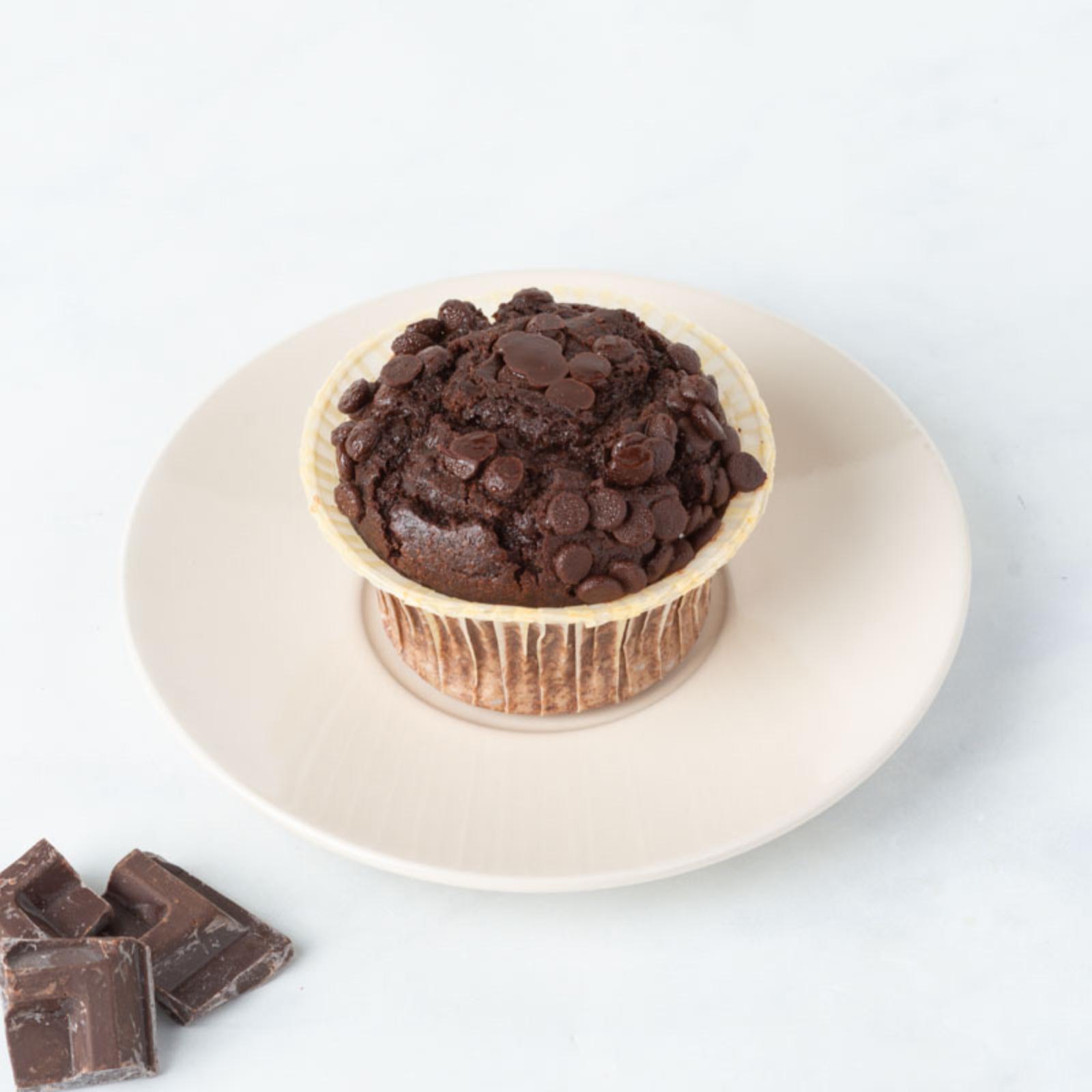 Muffin al cioccolato fondente