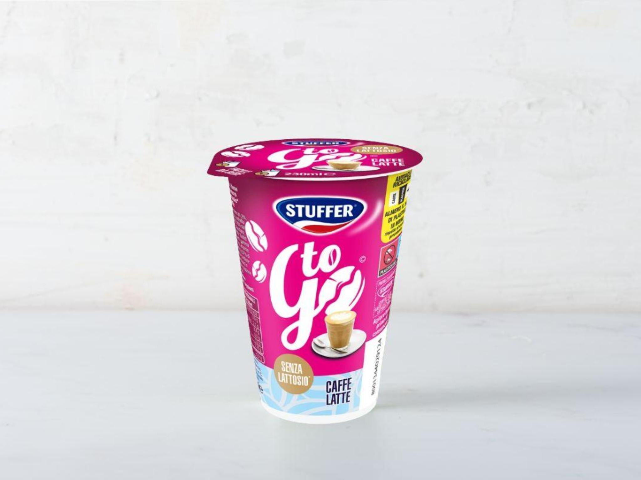 Caffè latte to go senza lattosio