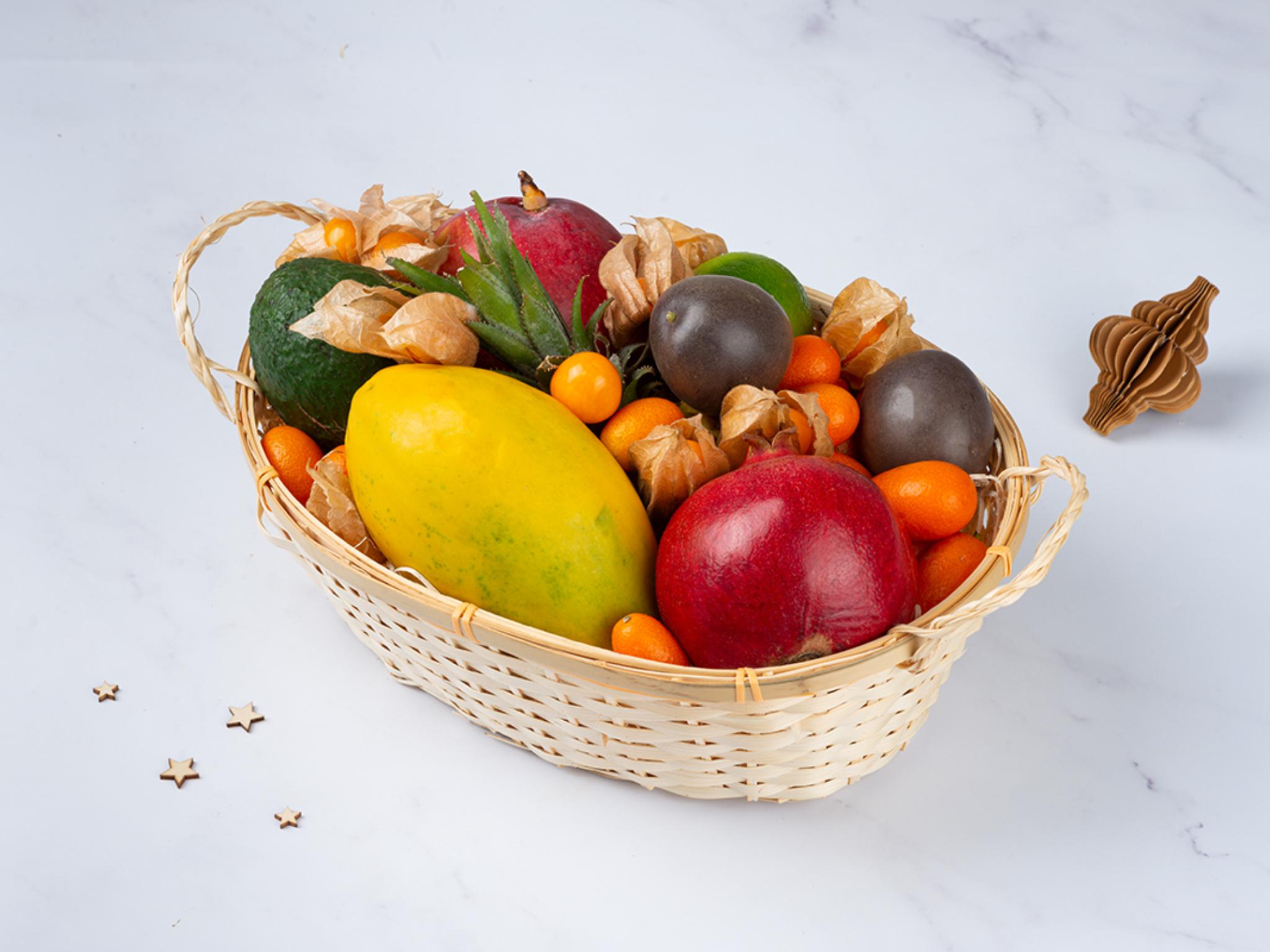 Cesta di frutta delle Feste