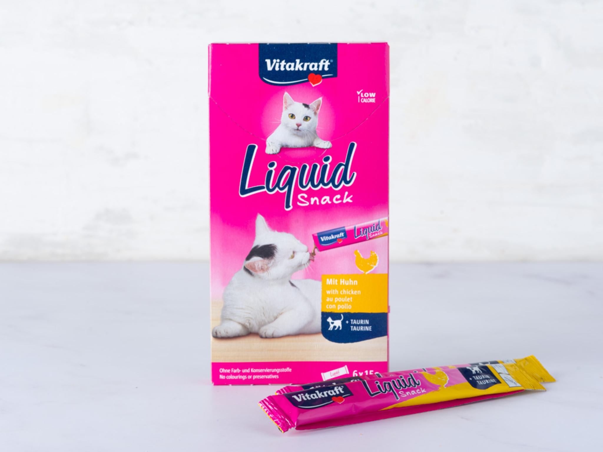 Cat Liquid-Snack al pollo con taurina