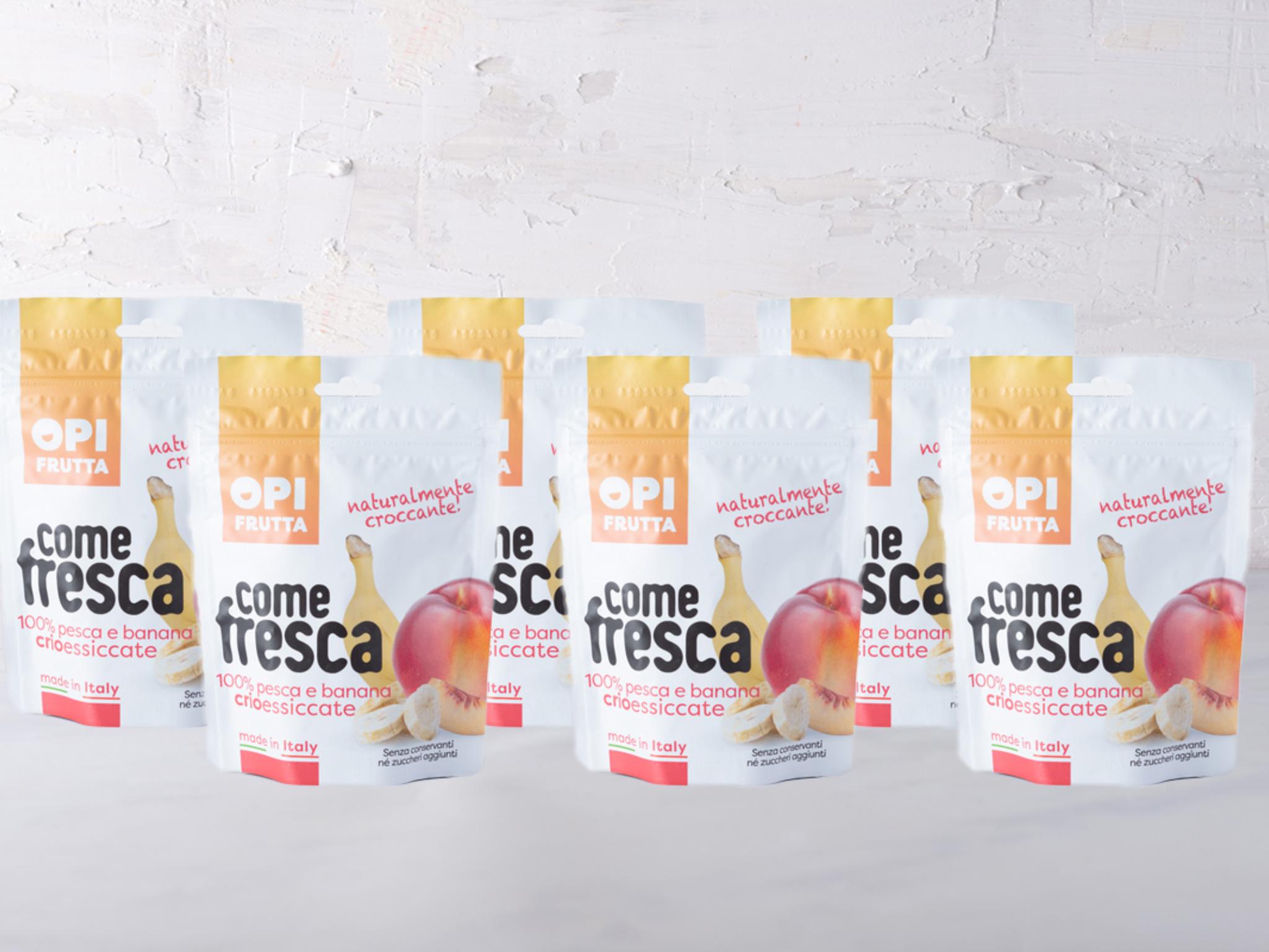 6 Pesca e banana crio-essiccate