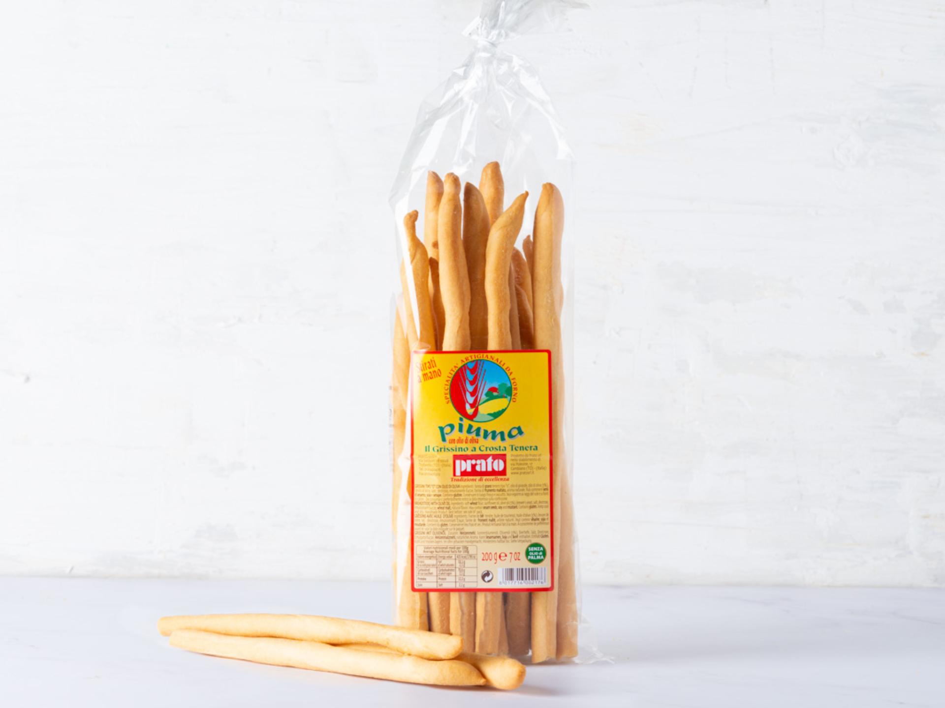 Grissini leggeri e friabili