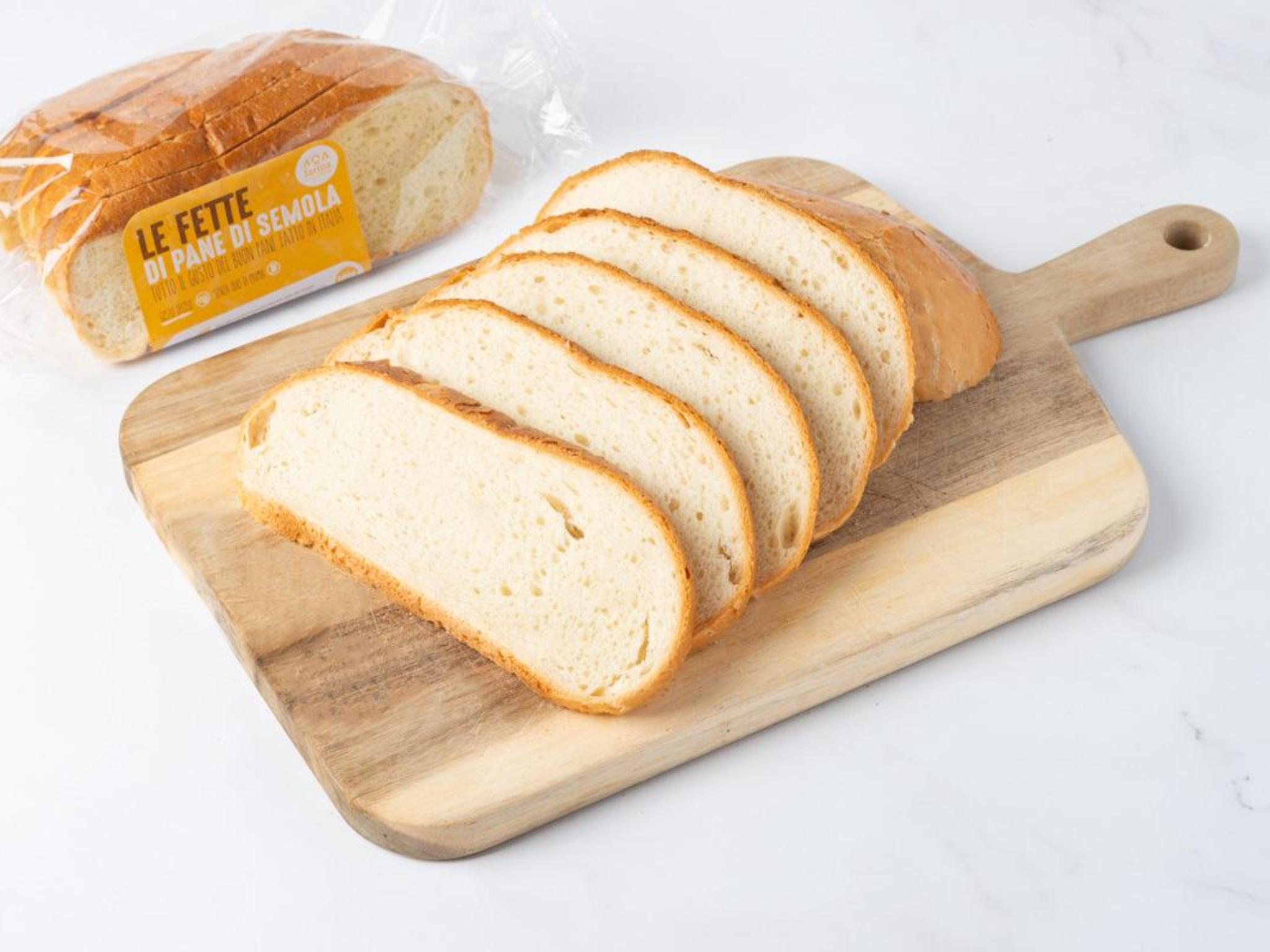 Pane a fette di semola