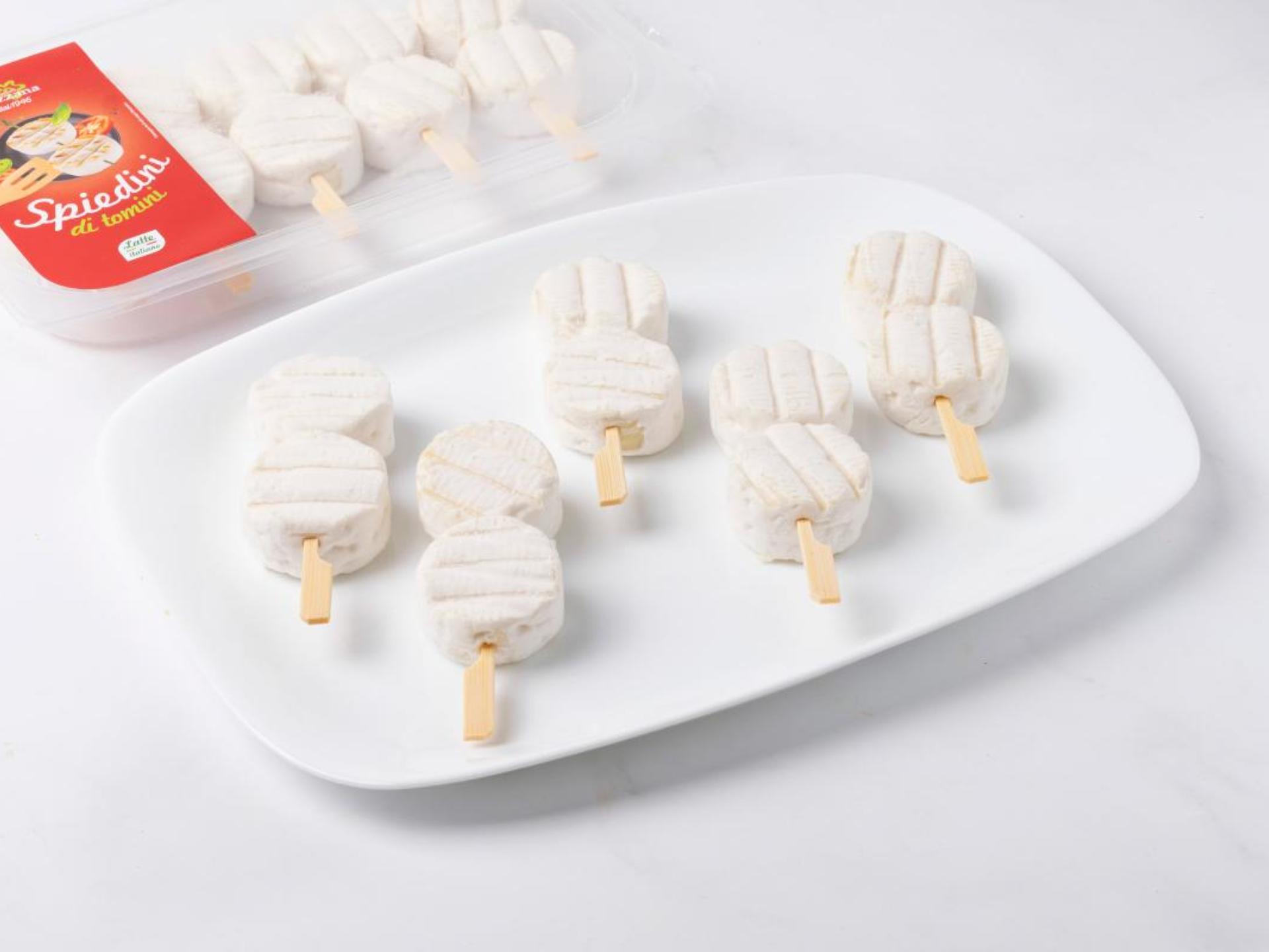 Spiedini di tomini mignon da griglia